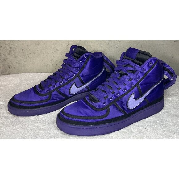 Nike Other - Nike Vandal High Court Mens Purple Satin Sneakers Shoes Size 11.5 | AQ2176-500
